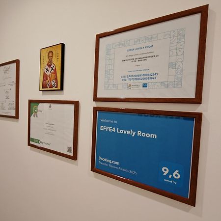 Effe4 Lovely Room Μπάρι Εξωτερικό φωτογραφία